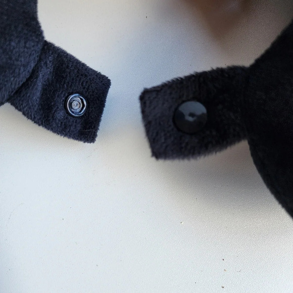 Memory Foam U Shaped Travel Sleep Pillow Head Back Neck Support Cushion Black 11 - Picture 4 of 7